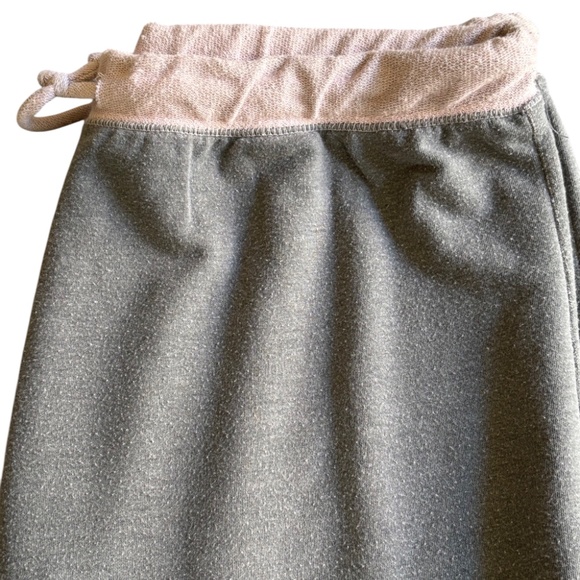 Bija Flare Sweatpants in Gray & Pale Pink - XL - Picture 6 of 9